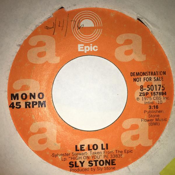 Sly Stone - Le Lo Li