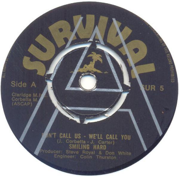 Smiling Hard - Dont Call Us We'll Call You / Fire To The Galleon