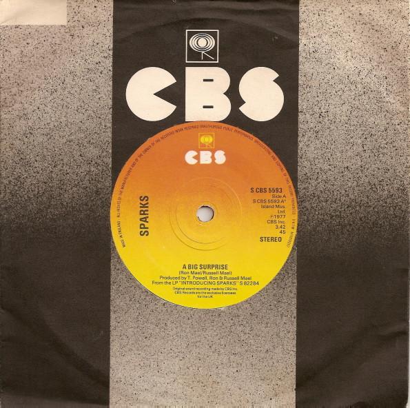 Sparks - A Big Surprise