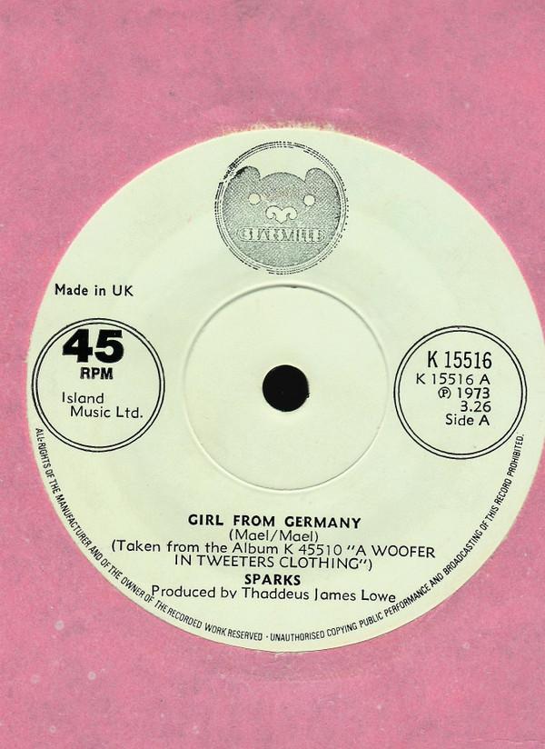 Sparks - Girl From Germany