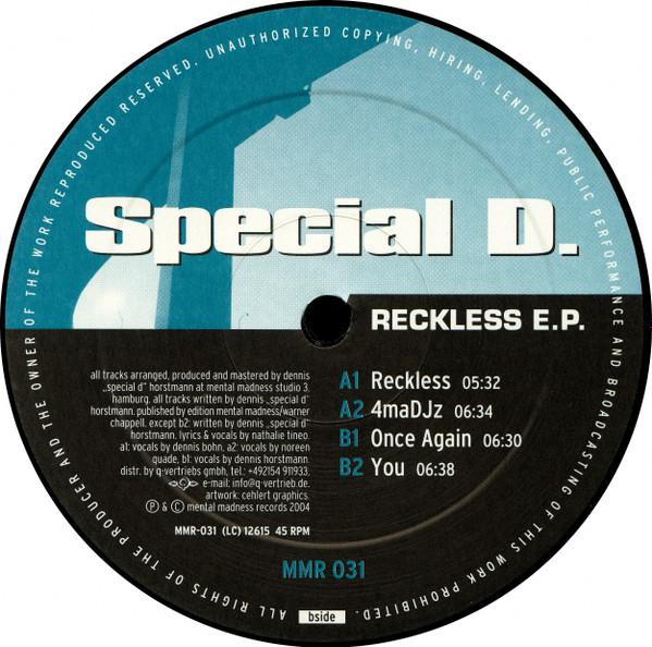 Special D. - Reckless E.P.