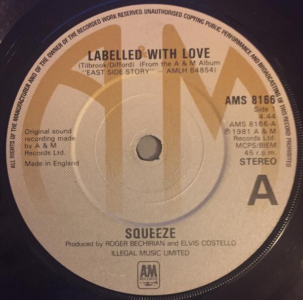 Squeeze  - Labelled With Love