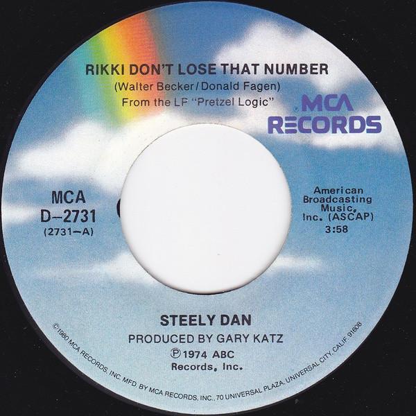 Steely Dan - Rikki Don't Lose That Number