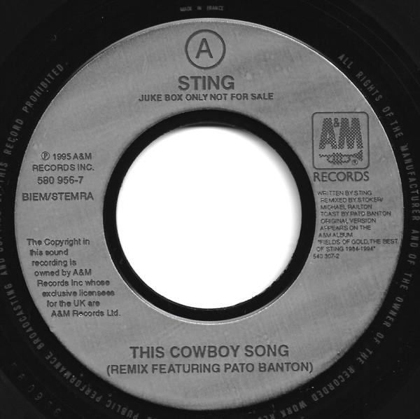 Sting - This Cowboy Song (Remix Featuring Pato Banton)