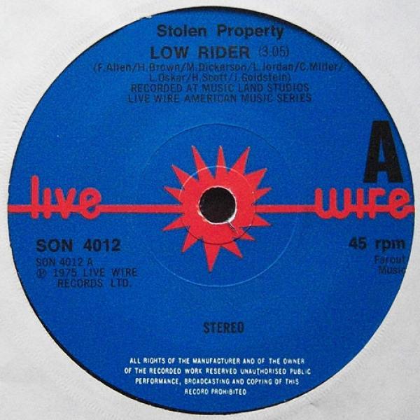 Stolen Property (2) - Low Rider / Black Jack