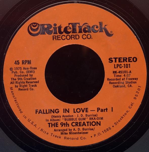 The 9th Creation - Falling In Love Part I / Falling In Love Part II