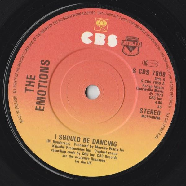 The Emotions - I Should Be Dancing