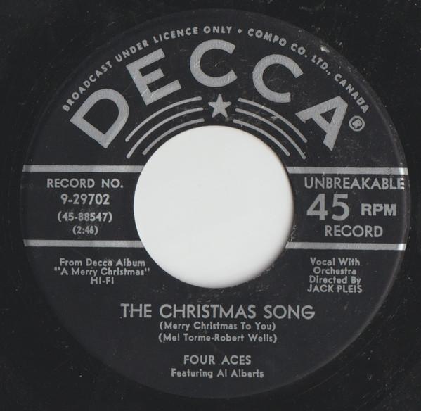 The Four Aces, Al Alberts - The Christmas Song (Merry Christmas To You) / Jingle Bells