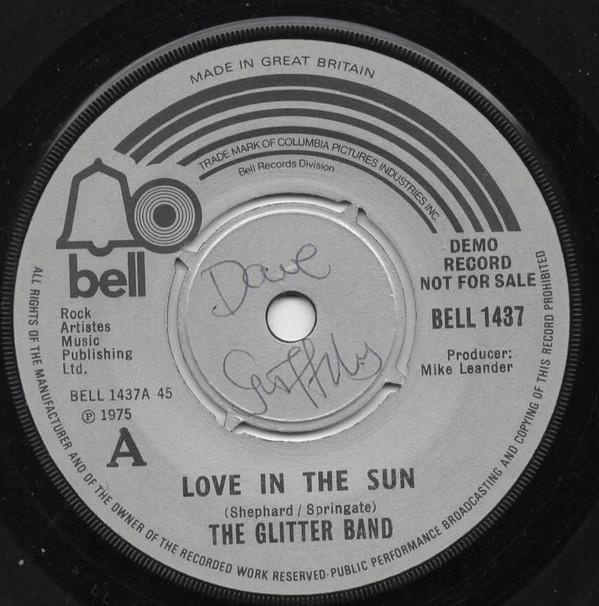 The Glitter Band - Love In The Sun