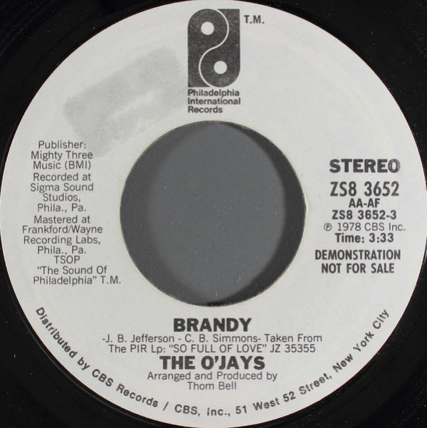 The O'Jays - Brandy