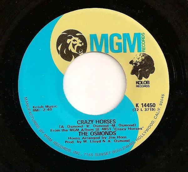 The Osmonds - Crazy Horses