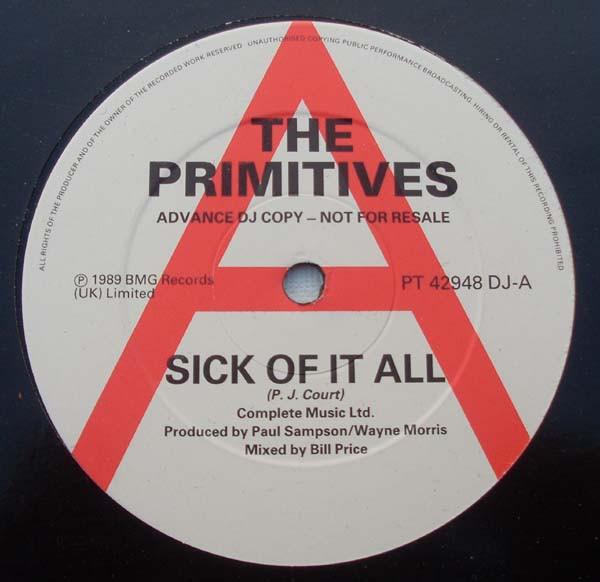 The Primitives - Sick Of It