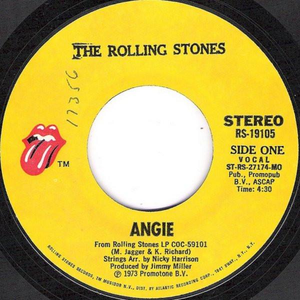 The Rolling Stones - Angie / Silver Train