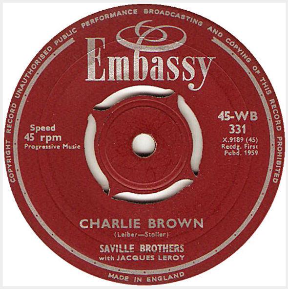 The Saville Brothers, Jacques Leroy (2), Joe Julian - Charlie Brown / Side Saddle