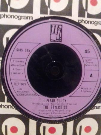 The Stylistics - I Plead Guilty