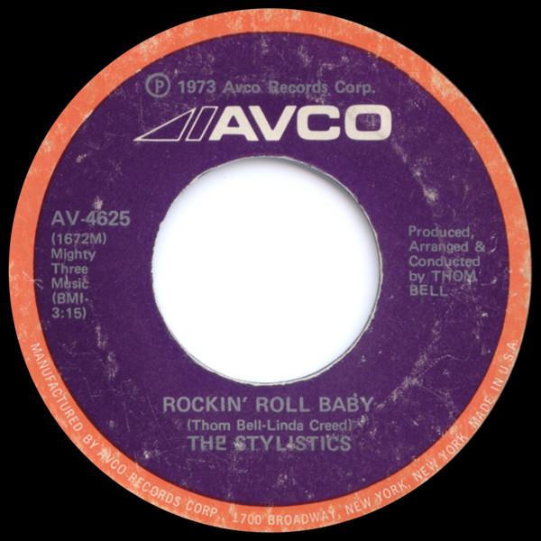 The Stylistics - Rockin' Roll Baby / Pieces