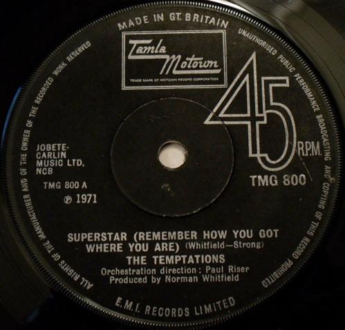 The Temptations - Superstar (Remember How You Got Where You Are)