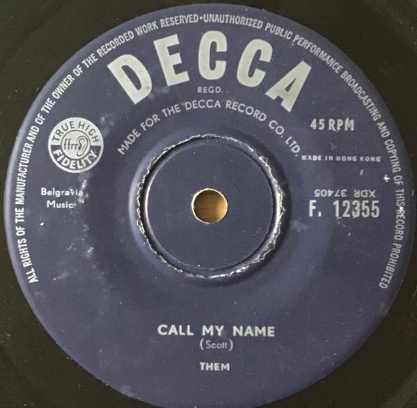Them (3) - Call My Name