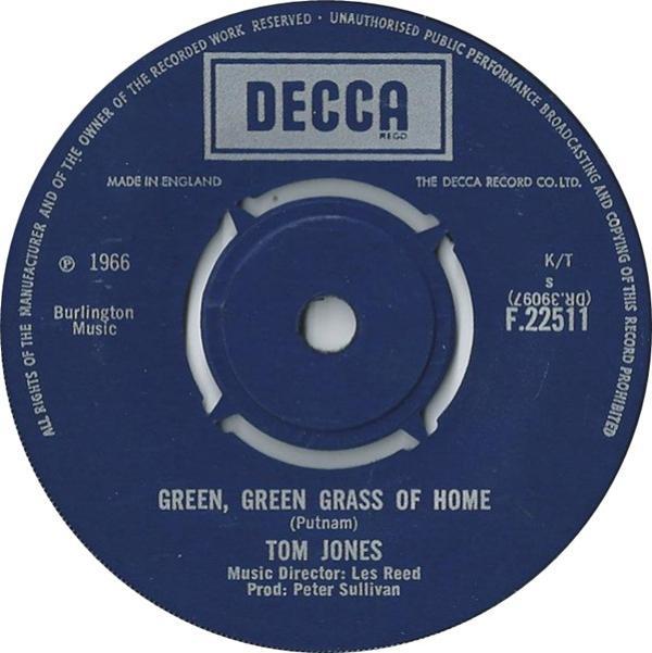 Tom Jones - Green, Green Grass Of Home
