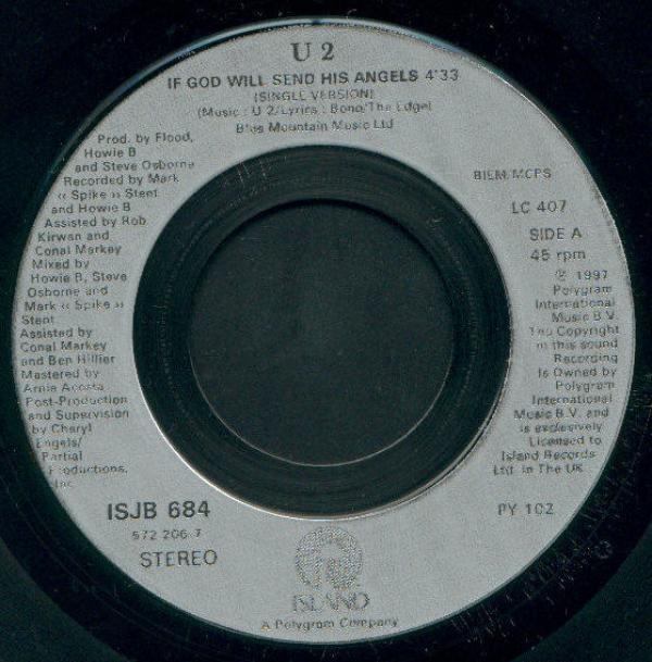 U2 - If God Will Send His Angels