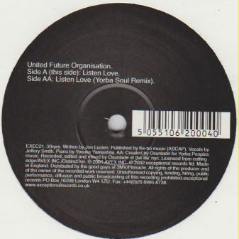 United Future Organization - Listen Love