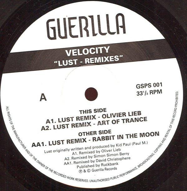 Velocity - Lust Remixes