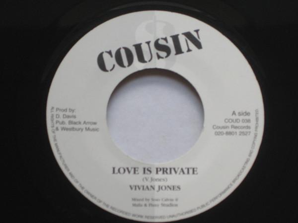 Vivian Jones, Matic Horns - Love Is Private