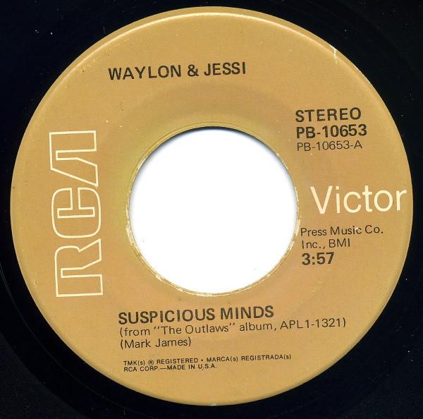 Waylon Jennings, Jessi Colter - Suspicious Minds