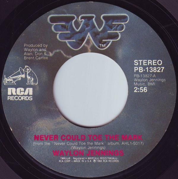 Waylon Jennings - Never Could Toe The Mark