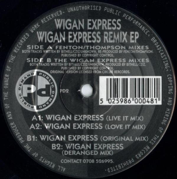 Wigan Express - Wigan Express Remix EP