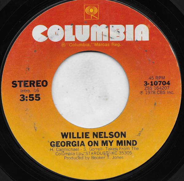 Willie Nelson - Georgia On My Mind / On The Sunny Side Of The Street