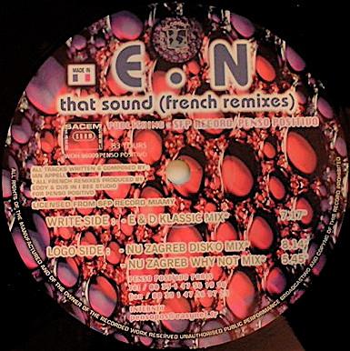 e-N - That Sound (French Remixes)